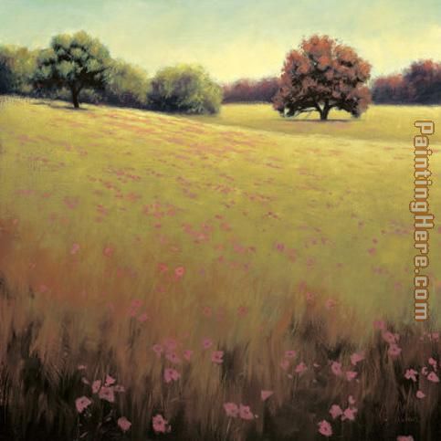 James Wiens Poppy Fields II painting - Unknown Artist James Wiens Poppy Fields II art painting